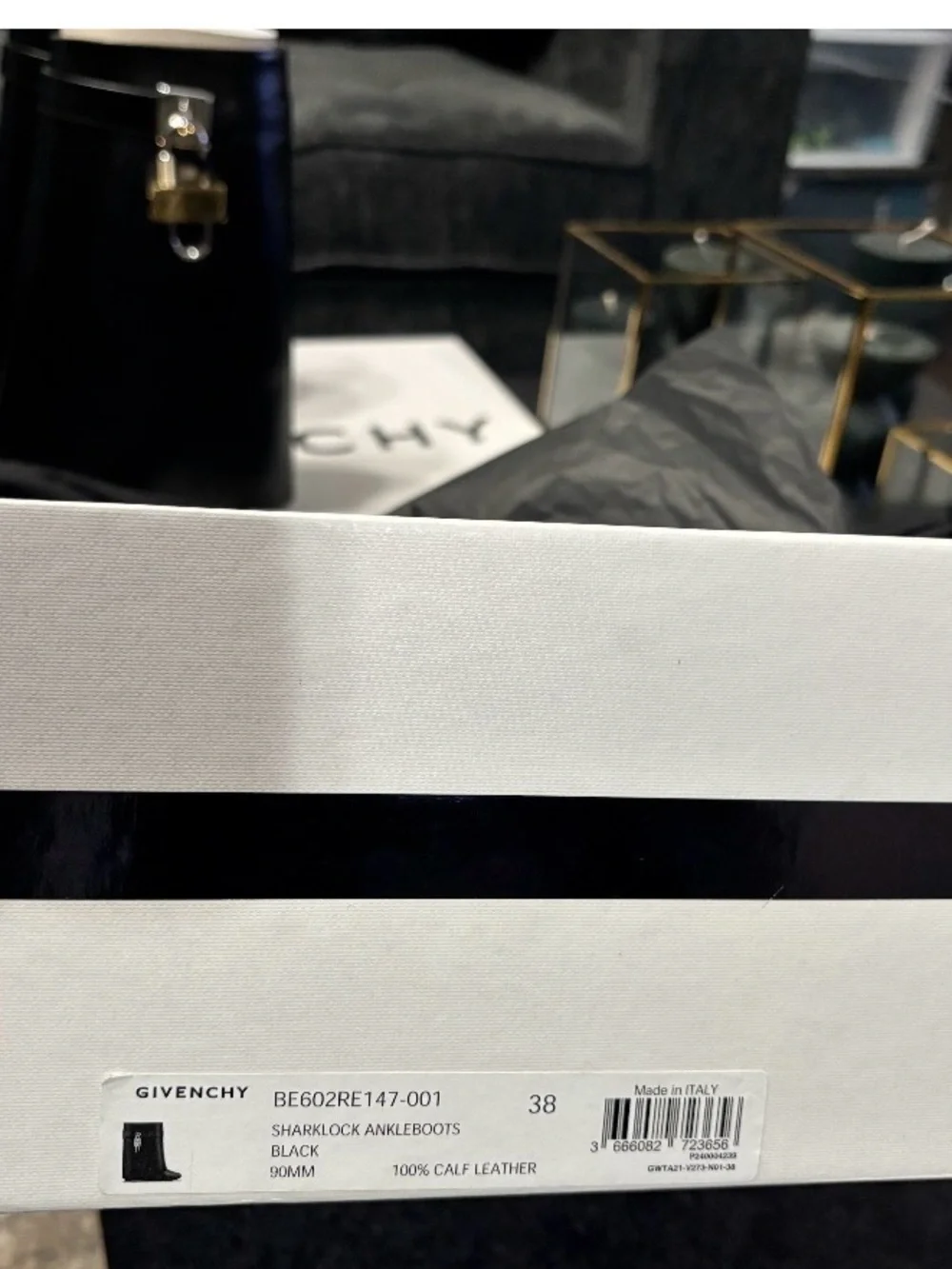 Givenchy designer booties